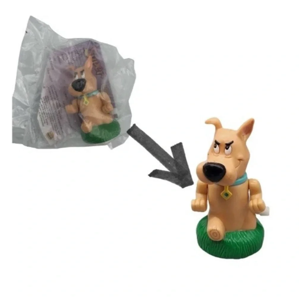 VNTG 1996 Scrappy-Doo Wind-Up Toy Figure Burger King Kids Meal Scooby-Doo SEALED